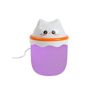 Увлажнитель ультразвуковой HM-16 «Котенок», с подсветкой, 210 мл, от USB