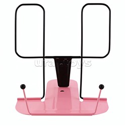 Подставка для книг, розовая