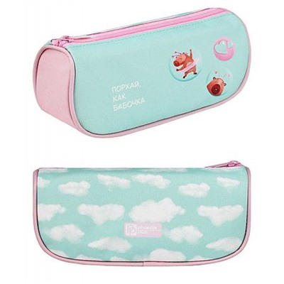 Пенал-косметичка 200х95х45 мм 72216 "КАПИБАРА-МИЛАШКА" полиэстер,сублимацион. печать Феникс