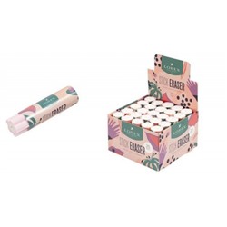 Ластик "STICK SHINE LIKE A FLOWER" резина, картонный держатель 60х19х19 мм LXESST-SLF LOREX