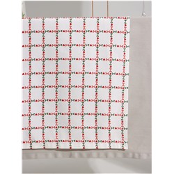 Дорожка на стол Этель Flower Cage 40×149 см, 100% хлопок, рогожка 186 г/м², белая