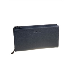 Клатч мужской из натуральной кожи, цвет черный