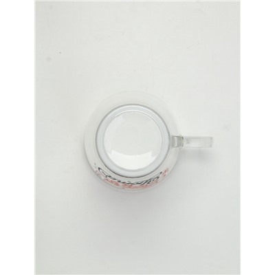 Кружки стеклянные новогодние «Персонажи», набор 2 шт.