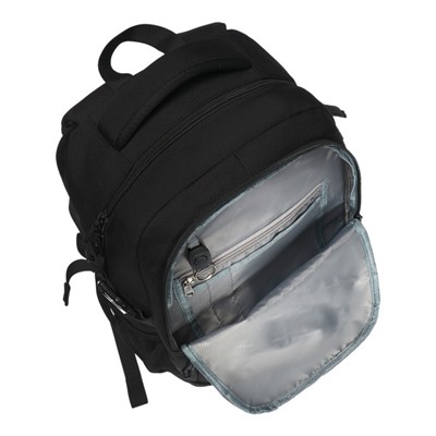 Рюкзак молодежный 44×30×20, эргономичная спинка, deVENTE Moving Forward 19L, Black, 7032412