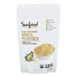 Sunfood, Superfoods, Raw Organic Maca Powder, 4 oz (113 g)