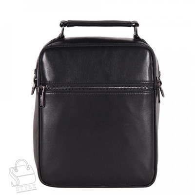 Сумка мужская кожаная 1551SG black Fuzhiniao