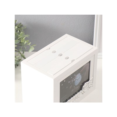 Фотоархив на 96 фото «Семья», белого цвета, 20×15×12 см