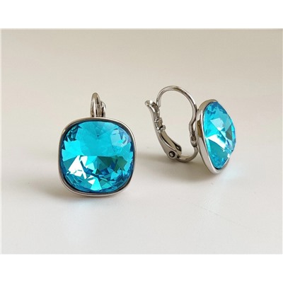 Серьги с кристаллами Swarovski