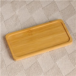 Горшок для кактусов и суккулентов «Бонсайка», 17×8×6 см, керамический, с поддоном, белый