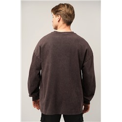 Мужской лонгслив оверсайз Happyfox