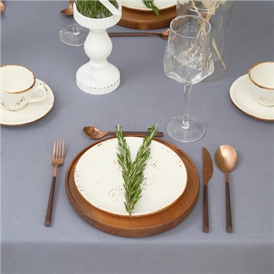 Скатерть Этель Kitchen 150×110 см, цвет синий, 100% хлопок, саржа 220 г/м²