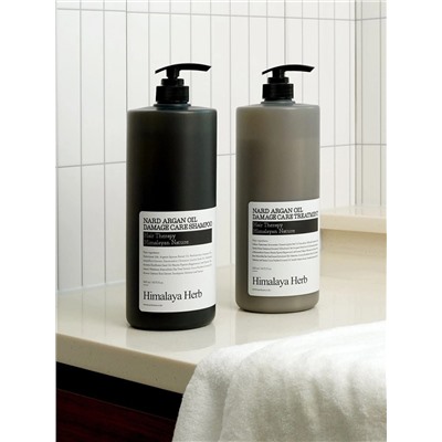 BOUQUET GARNI NARD - ШАМПУНЬ ДЛЯ ПОВРЕЖДЕННЫХ ВОЛОС С АРГАНОВЫМ МАСЛОМ ARGAN OIL DAMAGE CARE SHAMPOO, 1500 МЛ