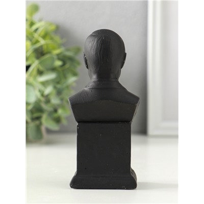 Бюст «Путин В.В.», гипс, 12×6 см, графит