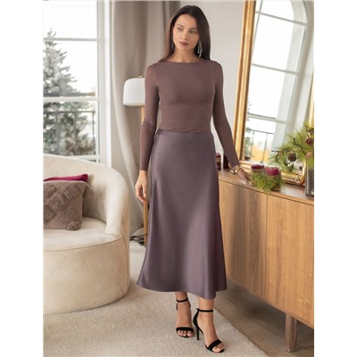 Джемпер с прозрачными рукавами