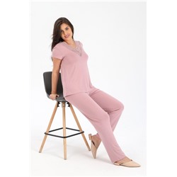 Пижама Селена-2 (Пудровый)