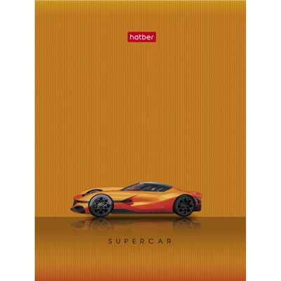 Записная книжка А6  32л клетка "Гоночные авто" глянц.лам (090684) Хатбер