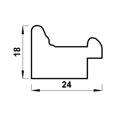 Фоторамка для фото 15×15 см «МИРАМ», пластик, коричневый, (пластиковый экран)