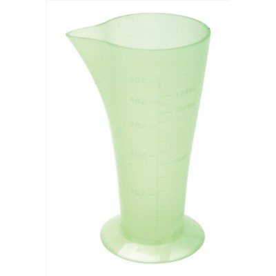 Dewal Стакан мерный с носиком JPP061F, пластик, зеленый, 120 мл KRISTALLER, 1108185