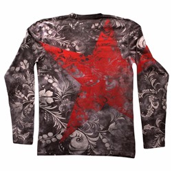 Мужская футболка с длинным рукавом Белый медведь KPT145