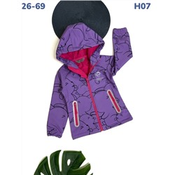Ветровка H07 фиолет