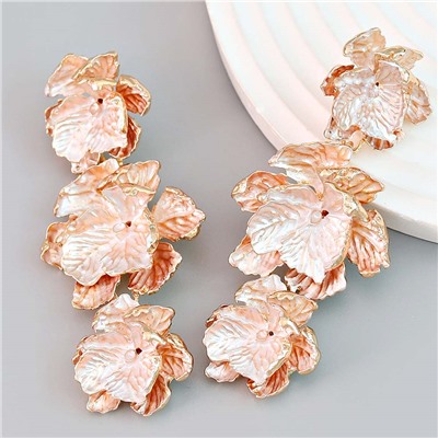 Серьги длинные на гвоздиках арт. 13 0992 (id 265516)