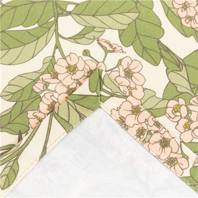 Скатерть «Этель» Spring garden, 149×110 см, 100% хлопок, саржа 190 г/м²