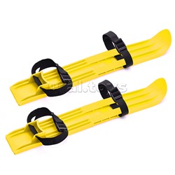 Лыжи с ремнями