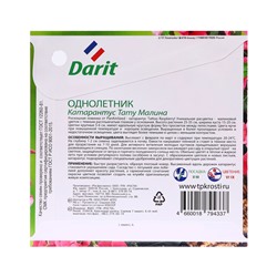 Семена цветов Катарантус "Тату Малина", 5 шт