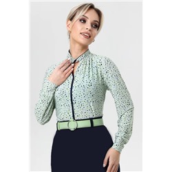 Блузка женская  7051/04/Мятный, синий