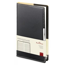 Еженедельник недатированный А6 160 стр. в клетку "METROPOL" (ЧЕРНЫЙ) 3-492/03 Bruno Visconti