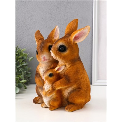 Фигурка полистоун TAKE IT EASY «Семья зайцев», 11×15×23 см