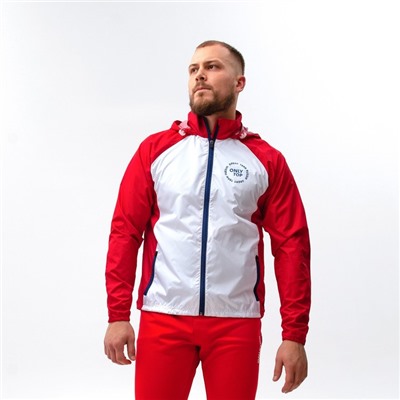 Ветровка ONLYTOP, красная, размер 42