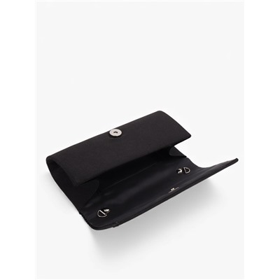 Сумка женская на магните, цвет чёрный