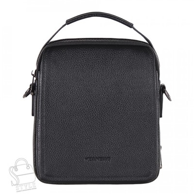 Сумка мужская кожаная 9913-2H black  Heanbag