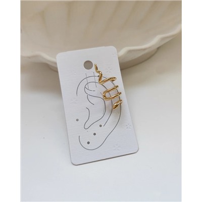 Серьги - кафф