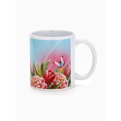 Подарочный набор: чай 50 г, кружка, свеча «Счастливых моментов»