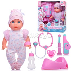 Пупс с аксессуарами "Крошка Мишель" в коробке