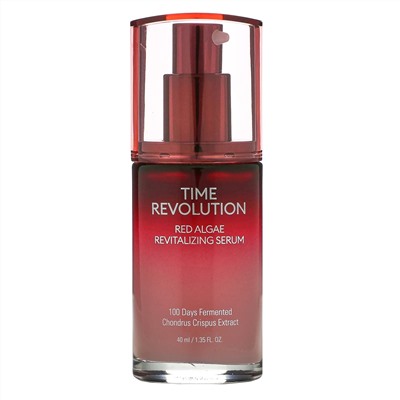 Missha, Time Revolution, восстанавливающая сыворотка из красных водорослей, 40 мл (1,35 жидк. унции)