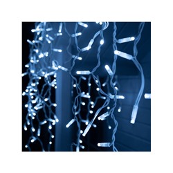 УЦЕНКА Гирлянда «Бахрома» 3×0.9 м, IP65, УМС, белая нить каучук, 144 LED, свечение белое, 220 В