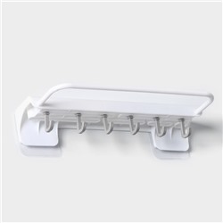 Держатель для ножей и кухонных принадлежностей, 25.5×11×5 см, белый