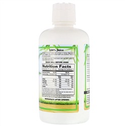 Dynamic Health  Laboratories, гель алоэ вера, 100% сок, без добавок, 946 мл (32 жидк. унции)