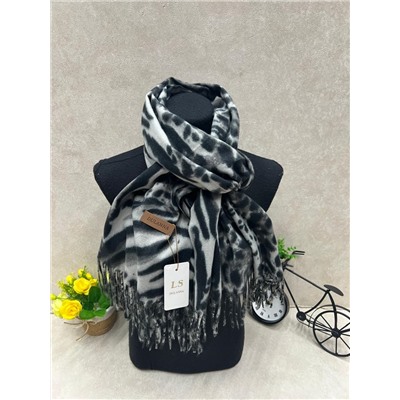 Мягкий палантин из кашемира мультицвет