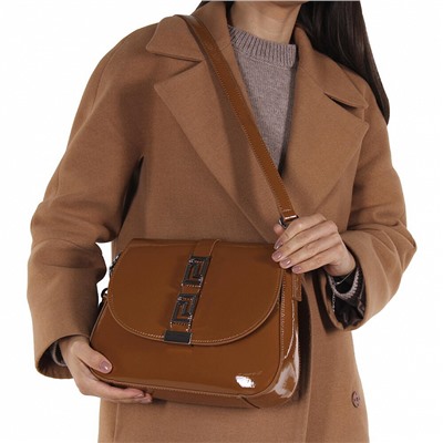 Сумка 2103-1Y yellow brown  Polina&Eiterou