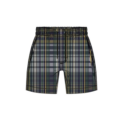 Шорты текстильные плавательные для мужчин, средней длины