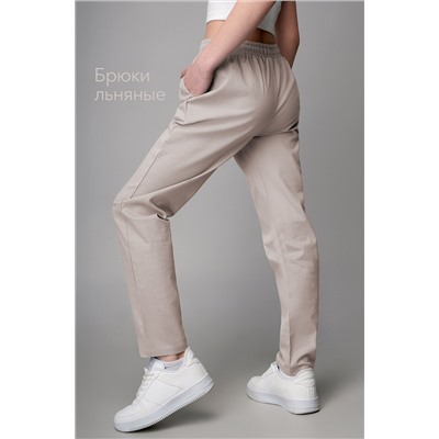 Льняные брюки для девочки Happyfox