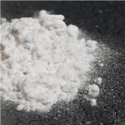 Иней искусственный клеевой для декора «Флок эффект», 120 г, белая