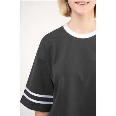 Женский костюм оверсайз из хлопка Happyfox