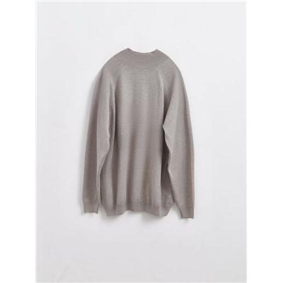 Вязаные джемперы CONTE LDK206 Джемпер прямого силуэта из пряжи с хлопком и модалом