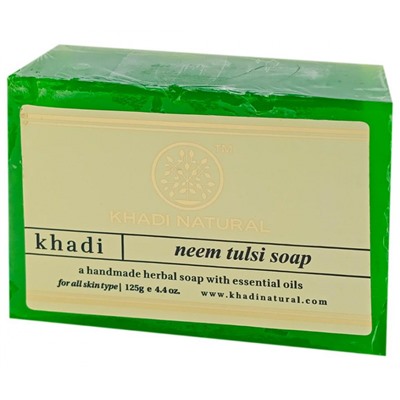 Khadi Natural Мыло "Ним и Тулси" 125 г