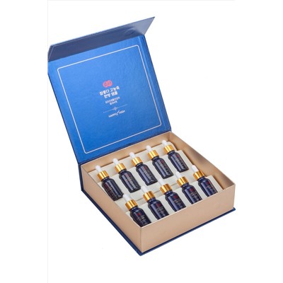 HAPPY HIGH Набор высококонцентрированных сывороток для лица с восточными травами / Highly Concentrated Oriental Herbs Ampoule, 15 мл x 10 KRISTALLER, 1133584